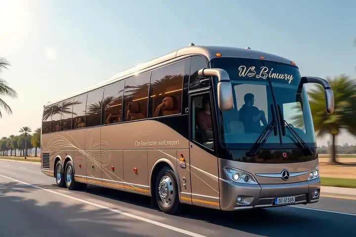 luxury bus rental in dubai